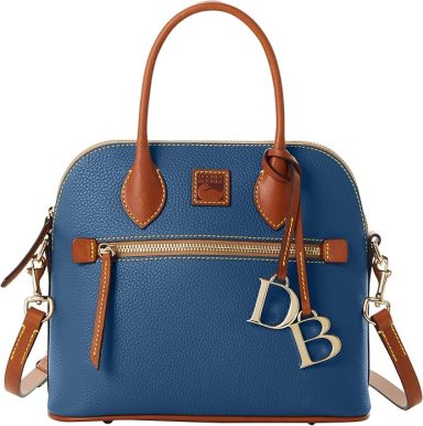 Dooney & Bourke Handbag, Pebble Grain Domed Satchel